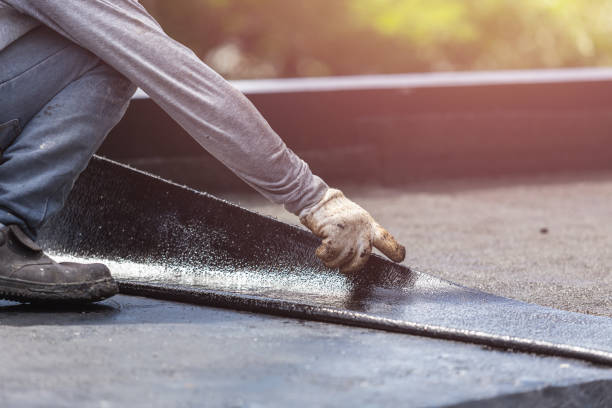 Professional Basement Waterproofing technician working in New Haven, IN